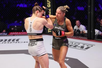 【PFL2026#02】元K-1女戦士オースティン、ファン・ローイをKOしストロー級王座制定をアピール
