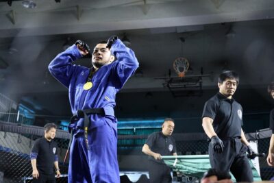 【ROMAN04】MMA復帰の藤田が快勝。巴投げ→トップを譲らず、スリアンにアームバーを極める