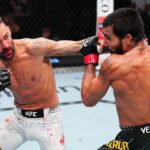 【UFN269】ソサがラセルダにTD＆トップキープを許さず。近距離のヒジを有効活用して判定勝ち