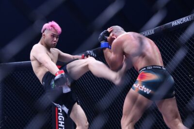 【Pancrase361】ダメージ&疲労のタフファイト。ボディ攻撃の内藤がレーベンの猛攻を凌ぎ3-0判定勝ち