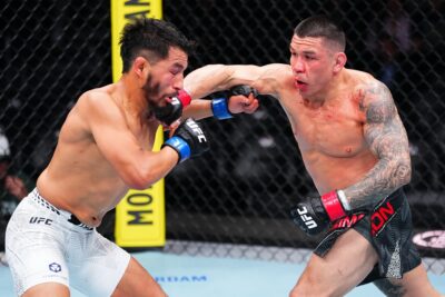 【UFN271】1・2Rを取ったシモン、3Rにヤネツが右でダウンを奪ってドローに持ち込む