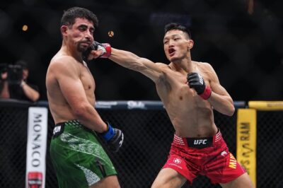 【UFC326】距離の支配と、最後の打ち合いも制したスムダーチーが、アギラーに完勝も……