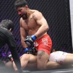 【Lemino Shooto04】スイッチ&打撃の木下を、バレンズエラがTDから右手首を制してパウンドアウト