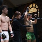 【Black Combat Black Cup】フライ級は山崎がTD&削り続けるも、計量オーバーのマイナスPで判定負け 【Black Combat Black Cup】フライ級は山崎がTD&削り続けるも、計量オーバーのマイナスPで判定負け