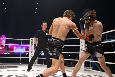 【KNOCK OUT63】龍聖が右ボディ＆三日月蹴りでクラークを一蹴。6月代々木でのBLACK王座戦を宣言