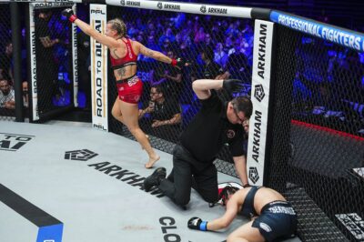 【PFL2026#04】無敗ツェルツヴァゼを寄せつけず。ビショップがTD→バックマウント→RNCで完勝