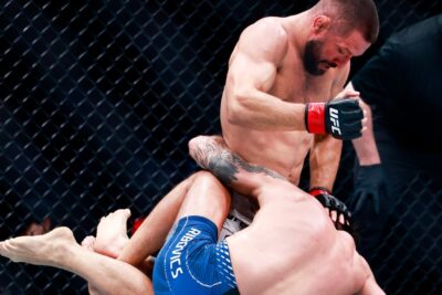 【UFC327】ガムロがテイクダウン＆組み技の強さを発揮。肩固めでリボビチから一本勝ち