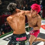 【RIZIN LANDMARK13】初回残りわずか1秒、右で倒した火の鳥が本田を鉄槌連打でストップ 【RIZIN LANDMARK13】初回残りわずか1秒、右で倒した火の鳥が本田を鉄槌連打でストップ