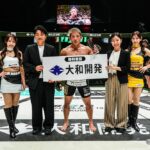 【RIZIN LANDMARK13】打&組み、自在。抜群の間合いを見せた堀江が、スプリットながらパトリッキー下す