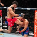 【UFN273】フィリップスのTD&コントロールに対し、Sub&スクランブルから打撃のジョーダンが判定勝ち