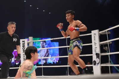 【KNOCK OUT63】計量オーバーで減点2のクルンタイ、壱から右でダウンを奪いドローに持ち込む