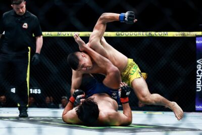 【UFC327】ミドル級転向のルケが右アッパー→得意のダースでフィニッシュ。ガステラムを下して連敗脱出