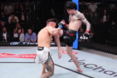 【UFN272】荒々しくも巧妙なファイト。トミー・マクミレン、10連勝9度目の初回フィニッシュでUFC初勝利