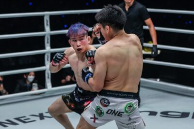 【ONE SAMURAI01】修斗世界チャンプ永井奏多がパンクラス6位の神部にヒヤッとするも……判定勝ち