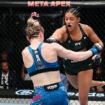 【UFN272】20歳アリシ・ペレイラ、TDからスタンドへ戻った直後に左ヒザでカーワンを沈めてUFC初勝利 【UFN272】20歳アリシ・ペレイラ、TDからスタンドへ戻った直後に左ヒザでカーワンを沈めてUFC初勝利