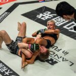 【RIZIN LANDMARK13】五輪柔道家&LFA王者クジュティナが浜崎に一本勝ち。タイトル挑戦をアピール