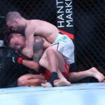 【UFN277】見事なクリンチ＋打撃。ハッドンがボディへの組みヒザからアオリーチーランをパウンドアウト