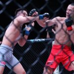 【Road to UFC S05 OR#02】鈴木崇矢がカウンターの右フックからオトゴンバートルをパウンドアウト