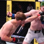 【UFN276】6連勝中のコスタから左ストレートでダウンを奪ったアレン。TDも成功し続けて3-0判定勝利