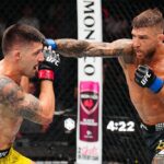 【UFC328】強いっ!!　オクタゴン2戦目のアモソフが、UFC8勝2敗のアルバレスを高速TDから肩固めで一蹴