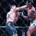 【UFN277】イサクがジャブと右カーフを細かく当てるも、ジアスの右一発に沈んでTKO負け