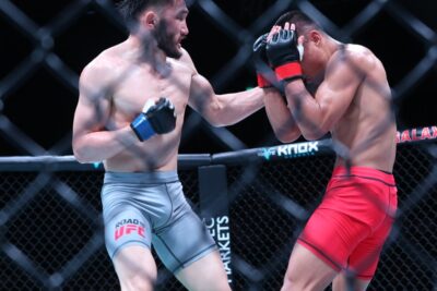 【Road to UFC S05 OR#01】ダギースレンがルァーグーチェンにスプリット判定で競り勝ち、準決勝へ