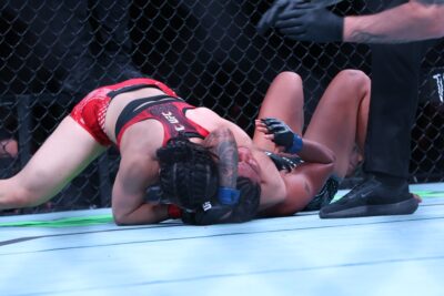 【Road to UFC S05 OR#02】ワンマッチで登場のシー・ミン、プジャ・トマールに肩固めを極めて一本勝ち
