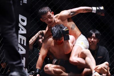 Overlooked【Black Combat BnD Black Cup】メサが無限バックでキム・デファンの心を折って判定勝ち