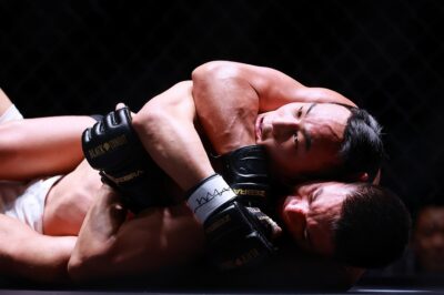 Overlooked【Black Combat BnD Black Cup】ホドリゲスが打撃からTDにつなげ、RNCで一本勝ち