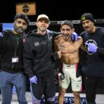 【LFA232】正確な打撃のリヴィングストンが、組みの離れ際に回転バックエルボーを決めプファールをKO