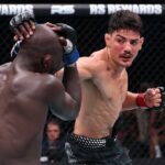 【UFN275】最終回にコンパクトなパンチを当てたミカレフがゴリンボを振り切ってスプリット判定勝ち