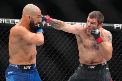 【UFC328】42歳ミラー、18年目のオクタゴン初戦はシングルレッグに来たゴードンをギロチンで仕留める