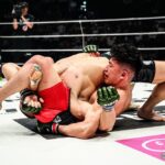 【RIZIN53】3度ローブローを受けるも距離をつくり続けた中川。後ろ三角から攻めてウィルキンスに判定勝ち