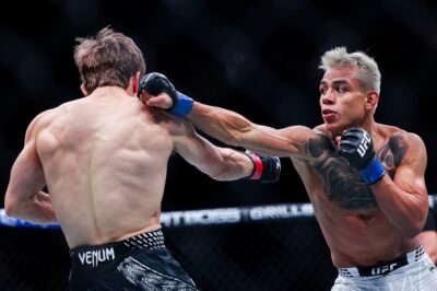 【UFC328】ジャブでカーペンターを流血させたオチョア。ボディも効かせてフルマーク判定勝ち
