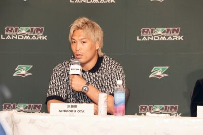 【RIZIN LANDMARK15】メインはサバテロのバンタム級王座防衛戦、挑戦者の第一候補は井上直樹