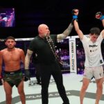 【PFL2026#07】井上直樹が最終回に左フックでダウンを奪い、スプリット判定でアウベスとの接戦を制す