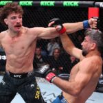 【UFN275】サルキルド強し！ダリューシュの左を被弾もTDディフェンスから右を効かせてパウンドアウト