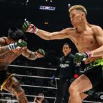 【RIZIN53】右ストレート&ヒザでカイウェンに距離を詰めさせず。右でKOした高木が超RIZIN出場アピール