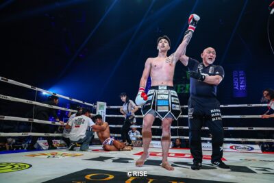 【RISE WS 2026 TOKYO】RISE×RWS中堅戦、RISE王者メイソンが右アッパー一撃でRWSのピーマイを秒殺