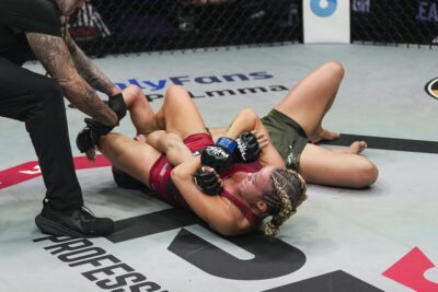 【PFL2026#08】ビショップが鮮やかな柔術ムーブを披露。リプスキにバックからの腕十字を極めて一本勝ち