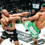 【RIZIN LANDMARK14】大晦日、左ハイで敗れたベイノアが――左ハイで芳賀ビラルから失神KO勝ち