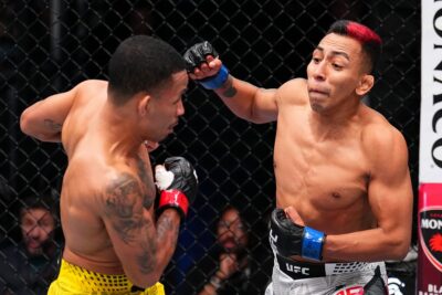 【UFN279】アウトボクシングでパンチのヒット数を増やしたボルハス、無敗のリマに判定勝ち