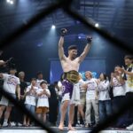 【Gladiator035】15分間真っ向勝負のMMA。ヅッキーニョスが小森との大熱戦に判定勝利して悲願の王座奪取