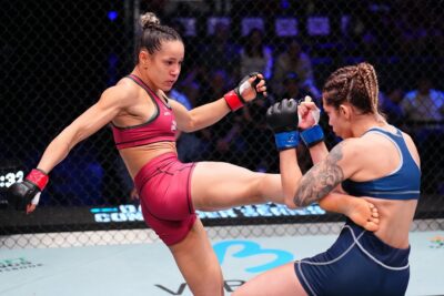 【UFN278】計量終了　元リングガール&激闘女王のUFC初陣&バンタム級ミッチェル×ルナが見逃せない
