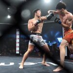 【Lemino Shooto TORAO】柿原RR昇汰、ダウンの奪い合いの末に右ストレートを打ち抜いて本松要にKO勝利