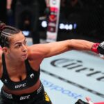 【UFN279】モリンスの右でピンチに陥ったビア・メスキータが、腕十字を極めてUFC3連勝
