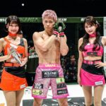 【RIZIN LANDMARK14】黒井のトップ&パウンド、腕十字を切り抜けた直樹がヒザから逆転パウンドアウト