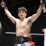 【Shooto2026#05】岩﨑が2R開始直後に右を効かせて荒井をパウンドアウト。世界ミドル級王座に就く 【Shooto2026#05】岩﨑が2R開始直後に右を効かせて荒井をパウンドアウト。世界ミドル級王座に就く