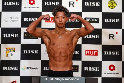 【RISE200】ジラリー・キャルービーとISKA世界王座戦、花岡竜「自分は試合をすればするほど成長する」