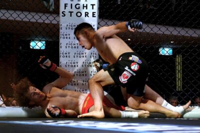 【Beatdown14】平川智也の右フックが炸裂。地元・豪州のウスティジェノフスキを豪快になぎ倒すTKO勝利